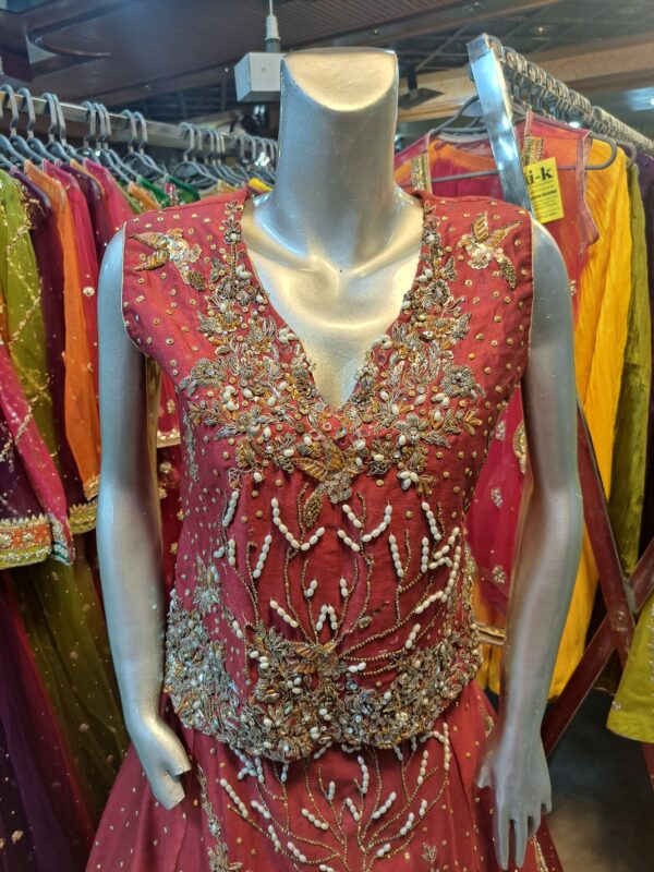 Custom Party Wear Dress-06 - Image 2